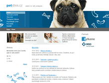 Tablet Screenshot of petstres.cz
